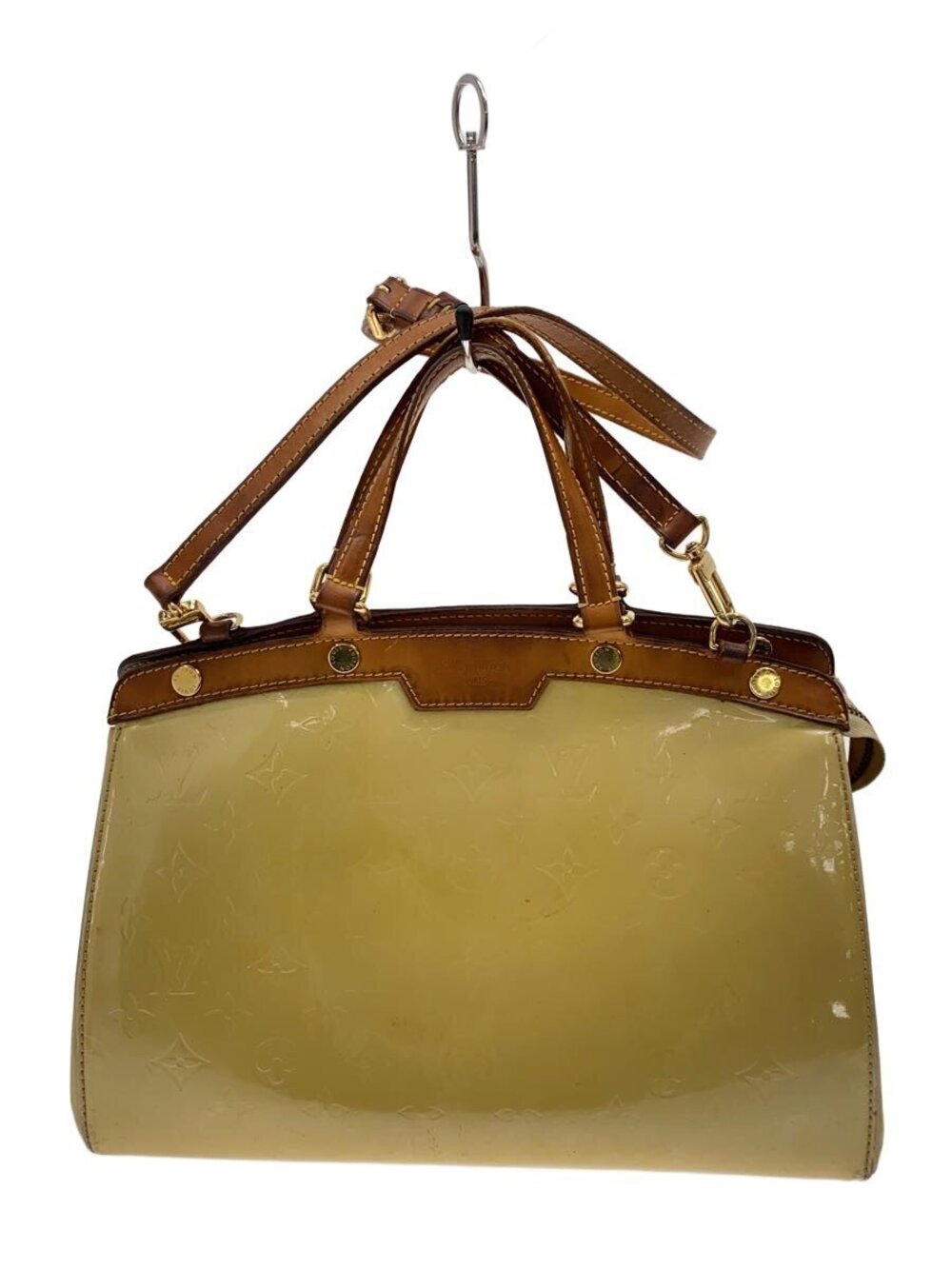 LOUIS VUITTON Blair Monogram Vernis Enamel Yellow